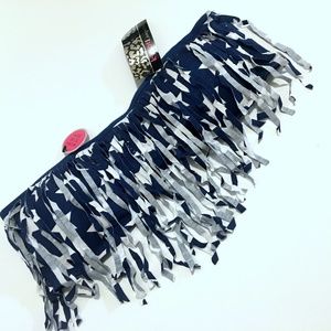 Fringed Lingerie Bra Tank Top - XL